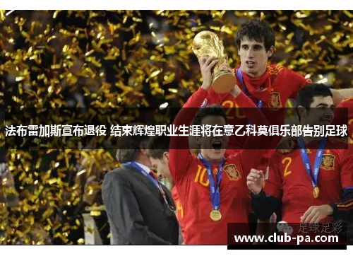 法布雷加斯宣布退役 结束辉煌职业生涯将在意乙科莫俱乐部告别足球 法布雷加斯宣布退役 结束辉煌职业生涯将在意乙科莫俱乐部告别足球