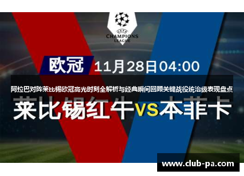 阿拉巴对阵莱比锡欧冠高光时刻全解析与经典瞬间回顾关键战役统治级表现盘点